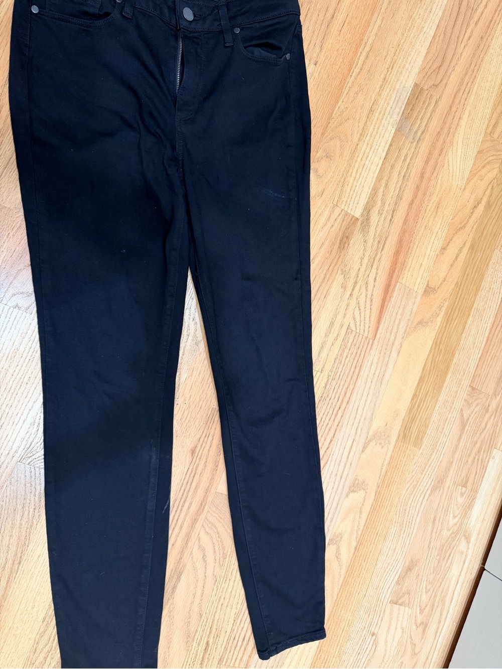 PAIGE Black Stretch Skinny Jeans